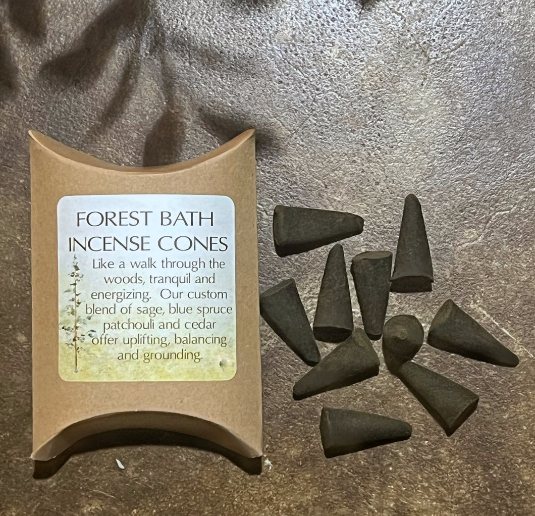 Forest Bath Handmade Incense Cones